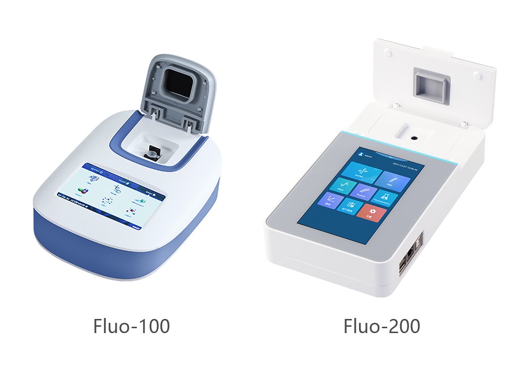 Fluo-100以及Fluo-200的外觀上圖片