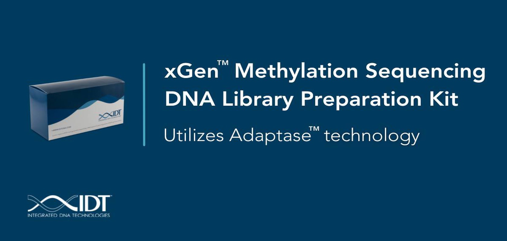 xGen™ Methylation Sequencing DNA Library Preparation Kit