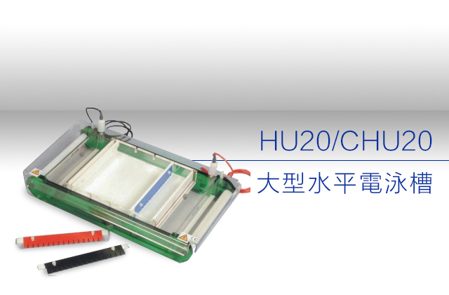 大型水平電泳槽 HU20/CHU20