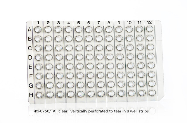 無襯邊單向可斯PCR反應盤